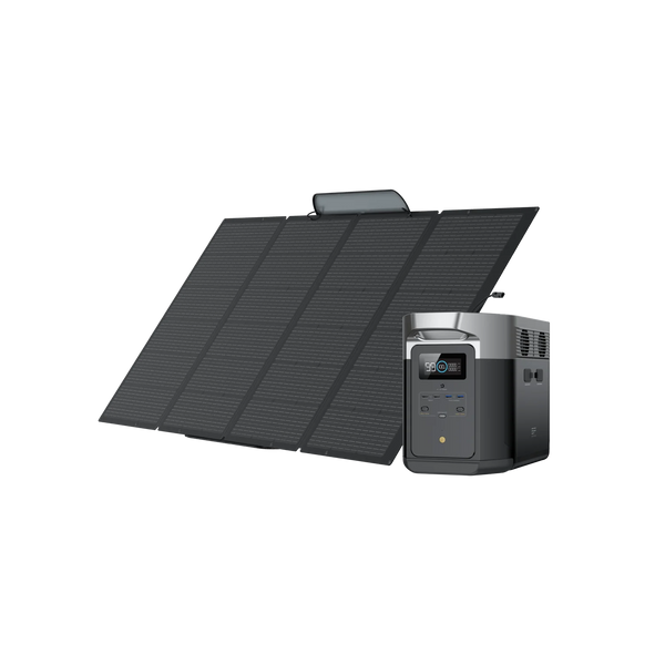 EcoFlow DELTA Max 2000 + Panneau solaire portable 400W