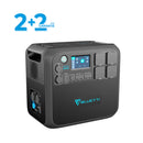 BLUETTI AC200MAX Station d'énergie extensible | 2200 W / 2048 Wh