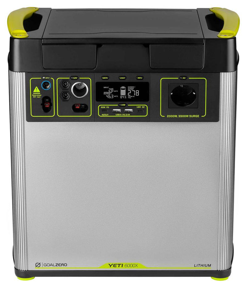 BATTERIE | CENTRALE LITHIUM PORTABLE YETI GOAL ZERO 6000X