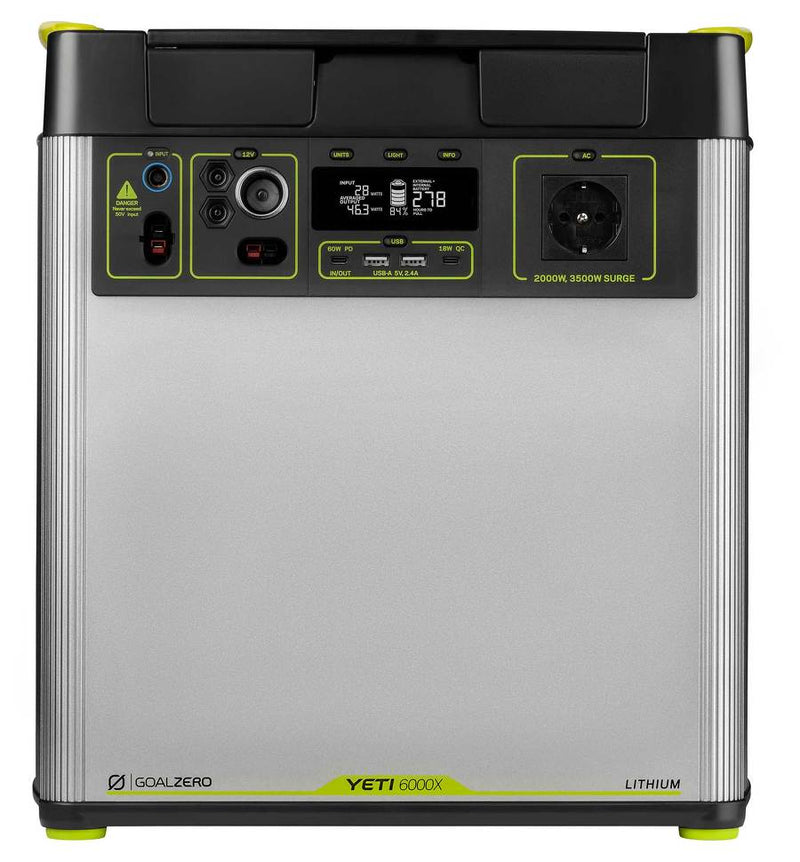 BATTERIE | CENTRALE LITHIUM PORTABLE YETI GOAL ZERO 6000X