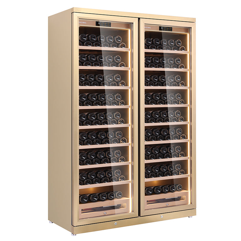 Raching CD1200 – Cave à Vin Climatisée Double Porte