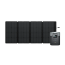Station électrique EcoFlow Delta 2 Max et son panneau solaire EcoFlow 160watts pour recharger son Camping Car