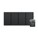 Station électrique portable EcoFlow Delta 2 Max et son panneau photovoltaïque EcoFlow 400watts pour recharger son Camping Car