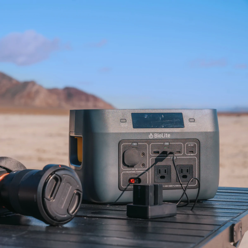 Biolite Centrale électrique rechargeable - BaseCharge 600