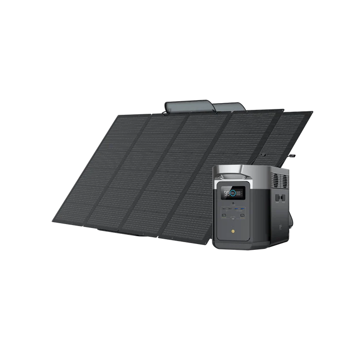 EcoFlow DELTA Max 2000 + Panneau solaire portable 400W