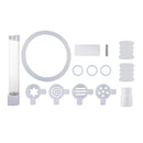 VEVOR Machine à Crème Glacée 1200 W Sorbetière électrique Professionnelle Commerciale 18 L/h 2 Saveurs Uniques 1 Saveur Mixte 2 Trémies 3 L Machine